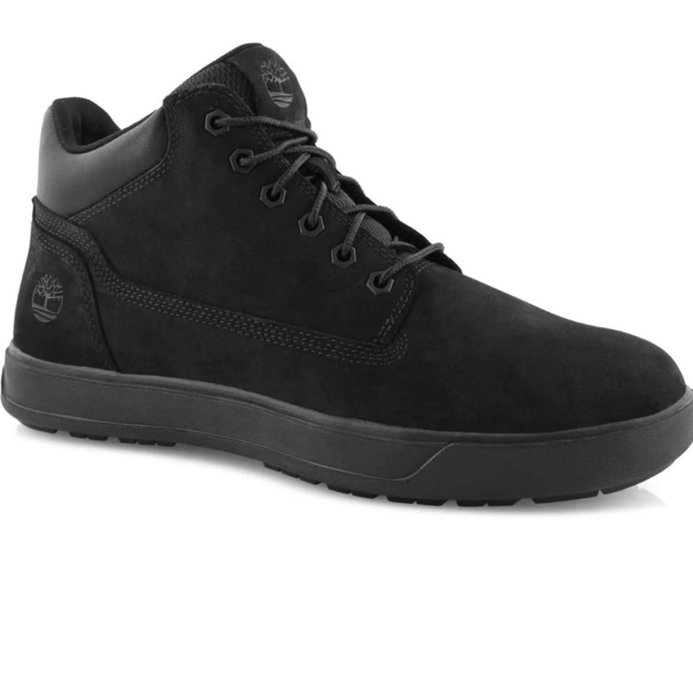 Timberland Men's Black TenMile Chukka Nubuck Boots Size 10 A1UJS